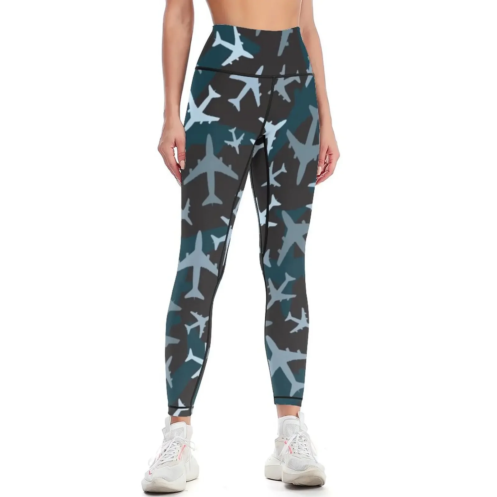 Airplane Camouflage - Dark Blue Leggings Women's sportswear workout clothes for for physical Womens Leggings
Airplane Camouflage - Dark Blue Leggings Women's sportswear workout clothes for for physical Womens Leggings