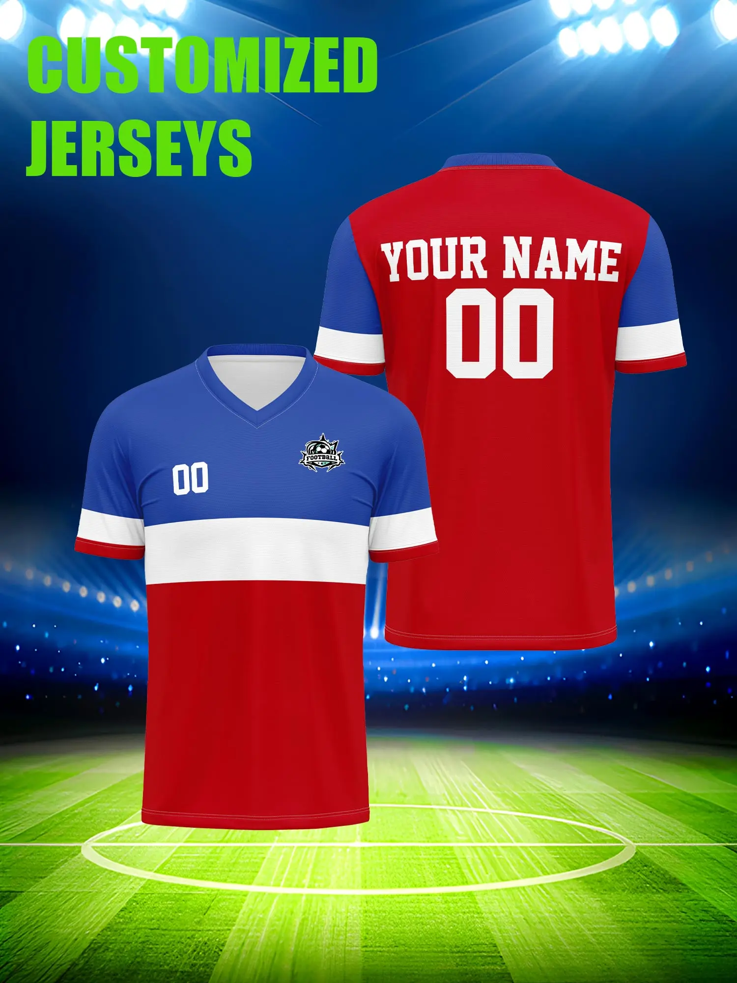 Спортивная футболка с V-образным вырезом для взрослых и детей, с индивидуальным именем и номером, быстросохнущая, модная, с сублимационной печатью, 2026
Спортивная футболка с V-образным вырезом для взрослых и детей, с индивидуальным именем и номером, быстросохнущая, модная, с сублимационной печатью, 2026