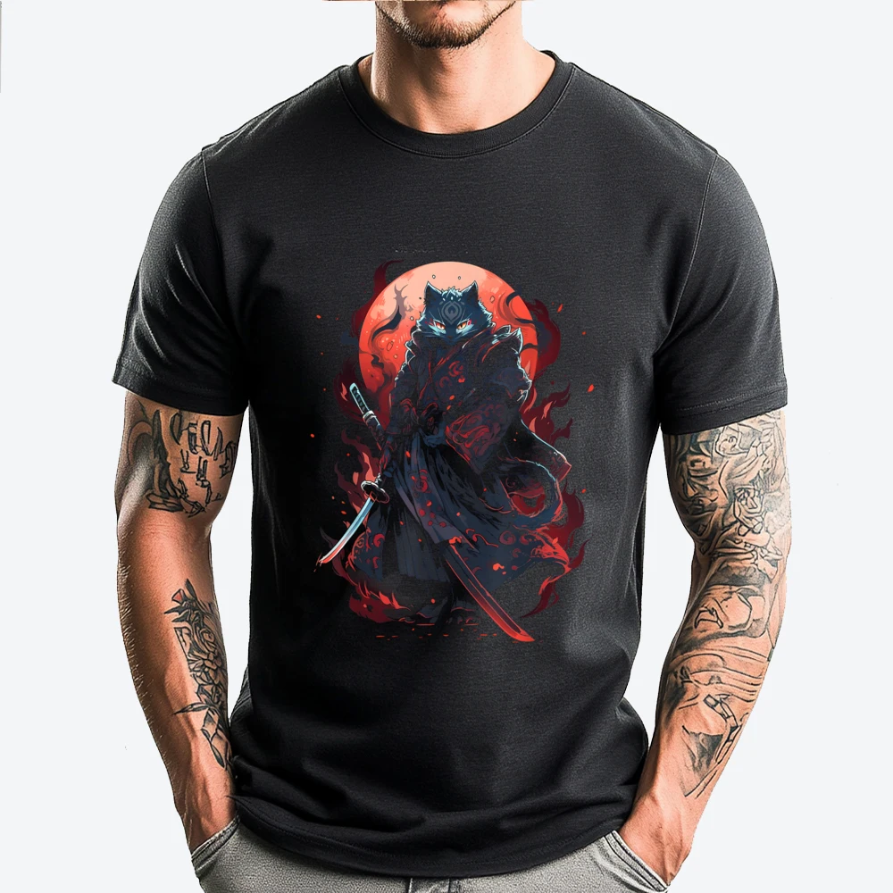 Cat Samurai Ninja Cat Samurai Art Ukiyo E Vintage T Shirts Men's Clothes Large Size Classic
Cat Samurai Ninja Cat Samurai Art Ukiyo E Vintage T Shirts Men's Clothes Large Size Classic