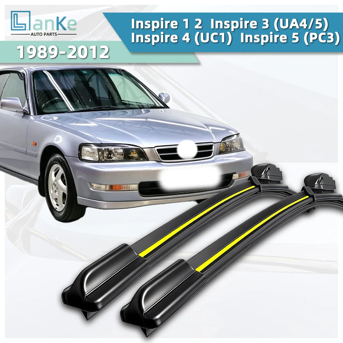 Lanke Wiper Fit For Honda Inspire 1 2 3(UA4/5) 4(UC1) 5(PC3) (1989-2012) Natural Rubber Strip Boneless Silent Car Front Wiper
Lanke Wiper Fit For Honda Inspire 1 2 3(UA4/5) 4(UC1) 5(PC3) (1989-2012) Natural Rubber Strip Boneless Silent Car Front Wiper