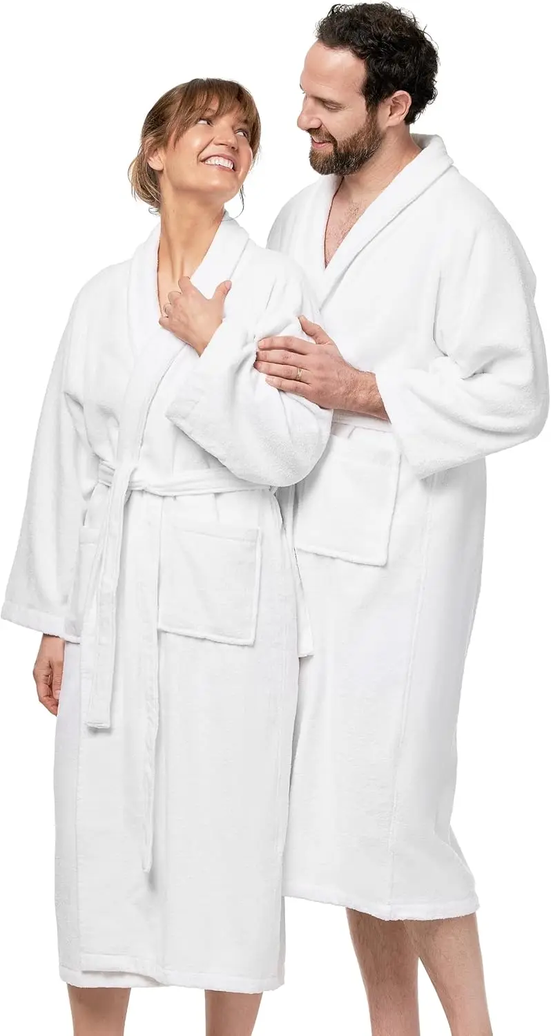 100% Cotton Velour Bathrobe for Men Women Unisex Luxury Spa Robe
100% Cotton Velour Bathrobe for Men Women Unisex Luxury Spa Robe