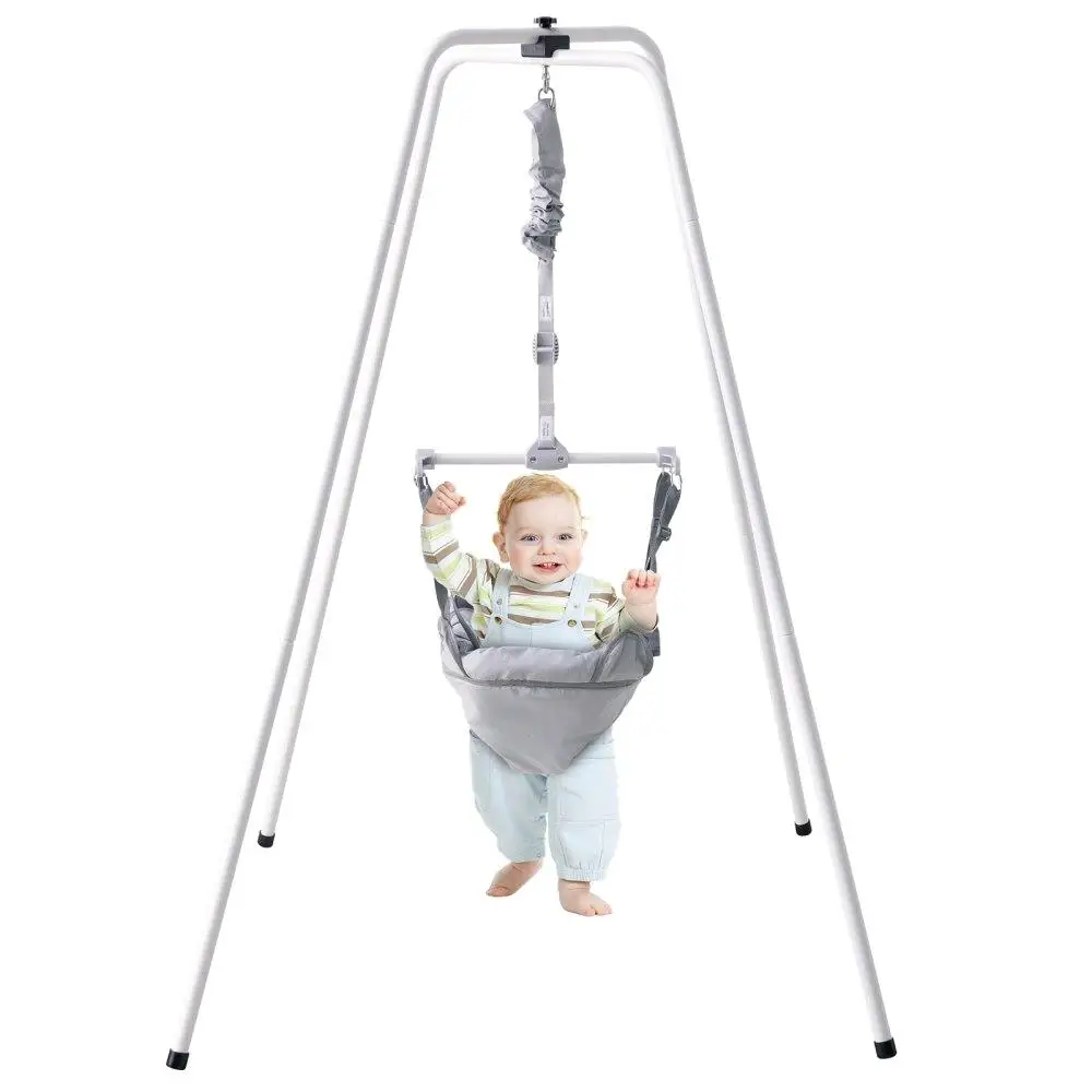 Height Adjustable Baby Jumper Stand Indoor Outdoor Activity Bouncer for 3 Months Plus Quick Folding Toddler Exercise Toy for 3
Height Adjustable Baby Jumper Stand Indoor Outdoor Activity Bouncer for 3 Months Plus Quick Folding Toddler Exercise Toy for 3