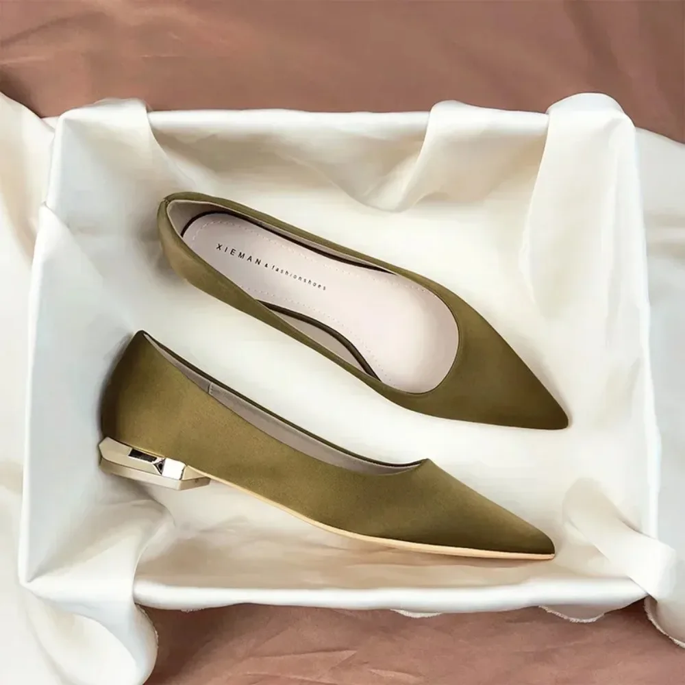 Women Flat Pumps Thin Low Heels for Women Pointed Toe Shallow Slip on Casual Work Office Female Elegant Shoes Zapatillas Mujer
Women Flat Pumps Thin Low Heels for Women Pointed Toe Shallow Slip on Casual Work Office Female Elegant Shoes Zapatillas Mujer