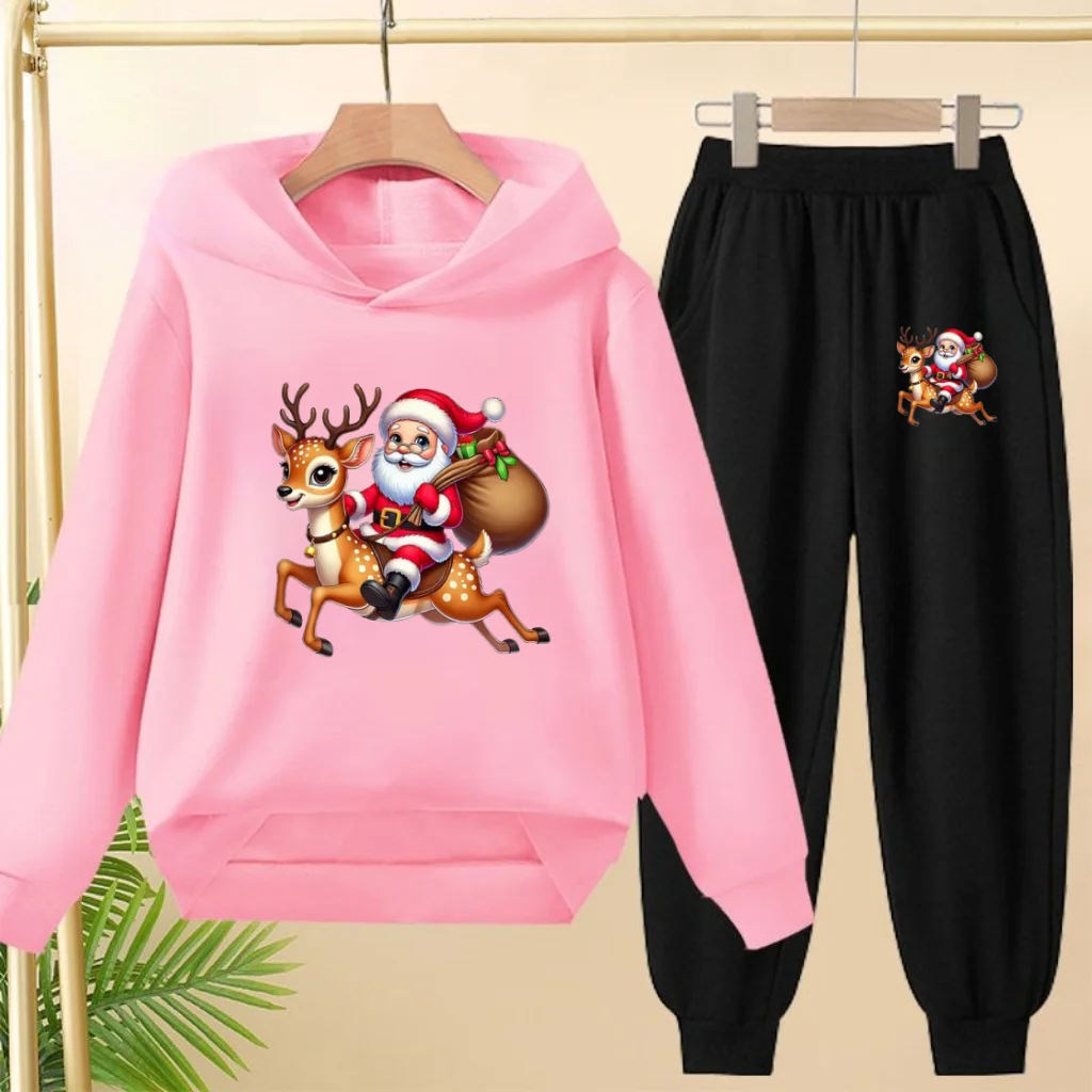 Kid Hoodie Santa Claus New Year Gift Pattern Clothing Sweatshirts Girl Boy Pullover 3-12Yrs Casual Top+Pant Classic Charming Set
Kid Hoodie Santa Claus New Year Gift Pattern Clothing Sweatshirts Girl Boy Pullover 3-12Yrs Casual Top+Pant Classic Charming Set