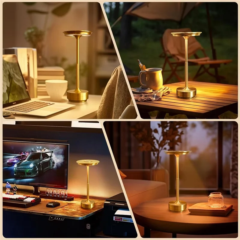 TKOH-Wireless LED Table Lamp Restaurant Bar Lamp Dimming Atmosphere Portable Charging Touch Read Lamp Bedroom Decor Light Black
TKOH-Wireless LED Table Lamp Restaurant Bar Lamp Dimming Atmosphere Portable Charging Touch Read Lamp Bedroom Decor Light Black