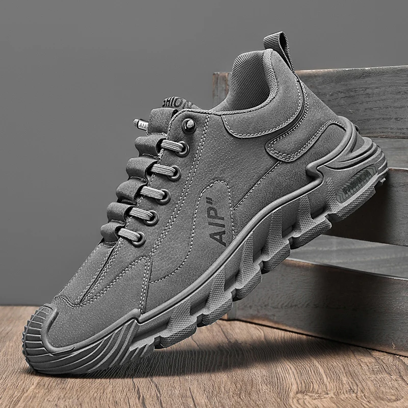 Spring New Men's Casual Work Shoes Thick Bottom Anti-slip Driving Running Shoes Comfortable Breathable Sporty Loafers 지비츠
Spring New Men's Casual Work Shoes Thick Bottom Anti-slip Driving Running Shoes Comfortable Breathable Sporty Loafers 지비츠