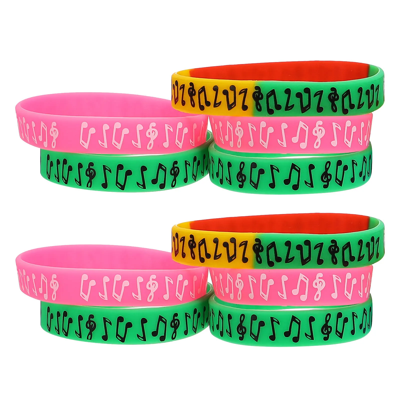 10Pcs Electric Music Festival Bracelets Syllable Notes Decorative Bands Durable Comfortable for Events Music Festival Bracelet
10Pcs Electric Music Festival Bracelets Syllable Notes Decorative Bands Durable Comfortable for Events Music Festival Bracelet
