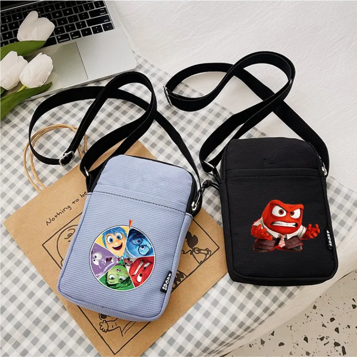 2024 New Disney Inside Out 2 Cartoon Shoulder Bags Kawaii Cute Joy Sadness Anger Fear Anime Figures Printed Canvas Crossbody Bag
2024 New Disney Inside Out 2 Cartoon Shoulder Bags Kawaii Cute Joy Sadness Anger Fear Anime Figures Printed Canvas Crossbody Bag