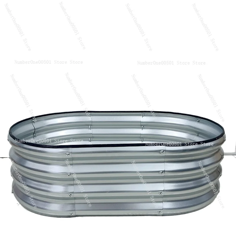 Galvanized Raised Garden Bed Oval Steel Planter Box Kit for Vegetables Flowers Outdoor
Galvanized Raised Garden Bed Oval Steel Planter Box Kit for Vegetables Flowers Outdoor