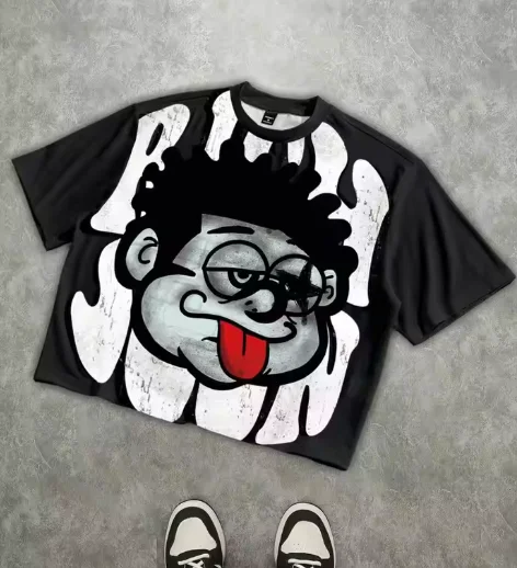 High Quality Summer Cotton Short-sleeved T-shirt, Stylish, Comfortable and Breathable Print Top, Suitable for Both Men and Women
High Quality Summer Cotton Short-sleeved T-shirt, Stylish, Comfortable and Breathable Print Top, Suitable for Both Men and Women