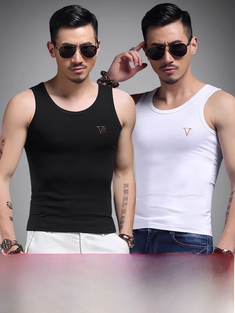 Modal Ice Silk Tank Top Men's Summer New Breathable Svel Fitn Sportswear round Ne Basic Sle Youth Trendy Vest
Modal Ice Silk Tank Top Men's Summer New Breathable Svel Fitn Sportswear round Ne Basic Sle Youth Trendy Vest