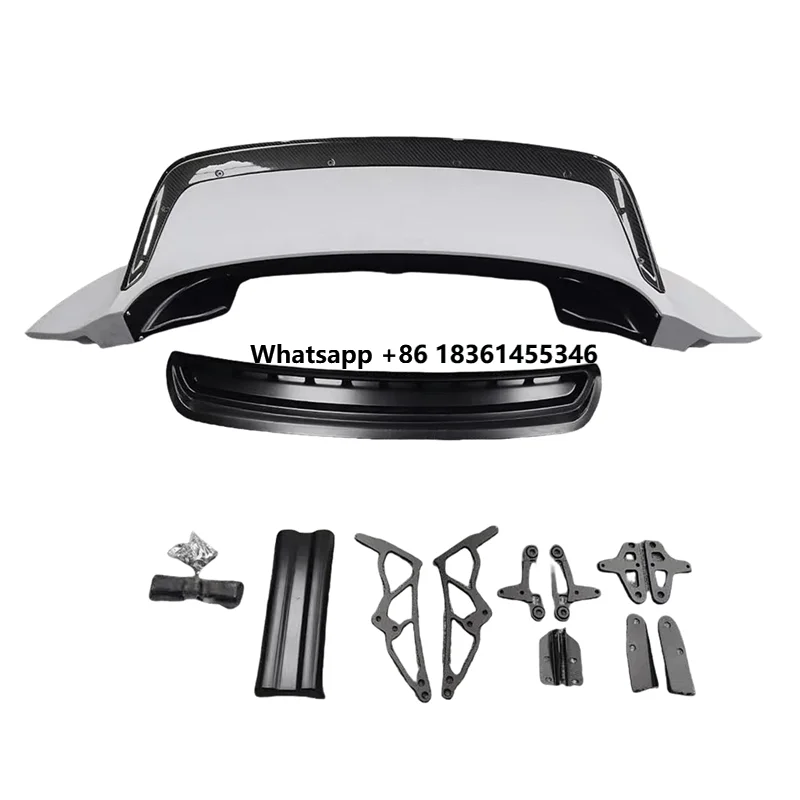 Suitable for 991 911 991 Modified with a Dry Carbon Fiber Rear Spoiler with Lights and Tail Wing
Suitable for 991 911 991 Modified with a Dry Carbon Fiber Rear Spoiler with Lights and Tail Wing