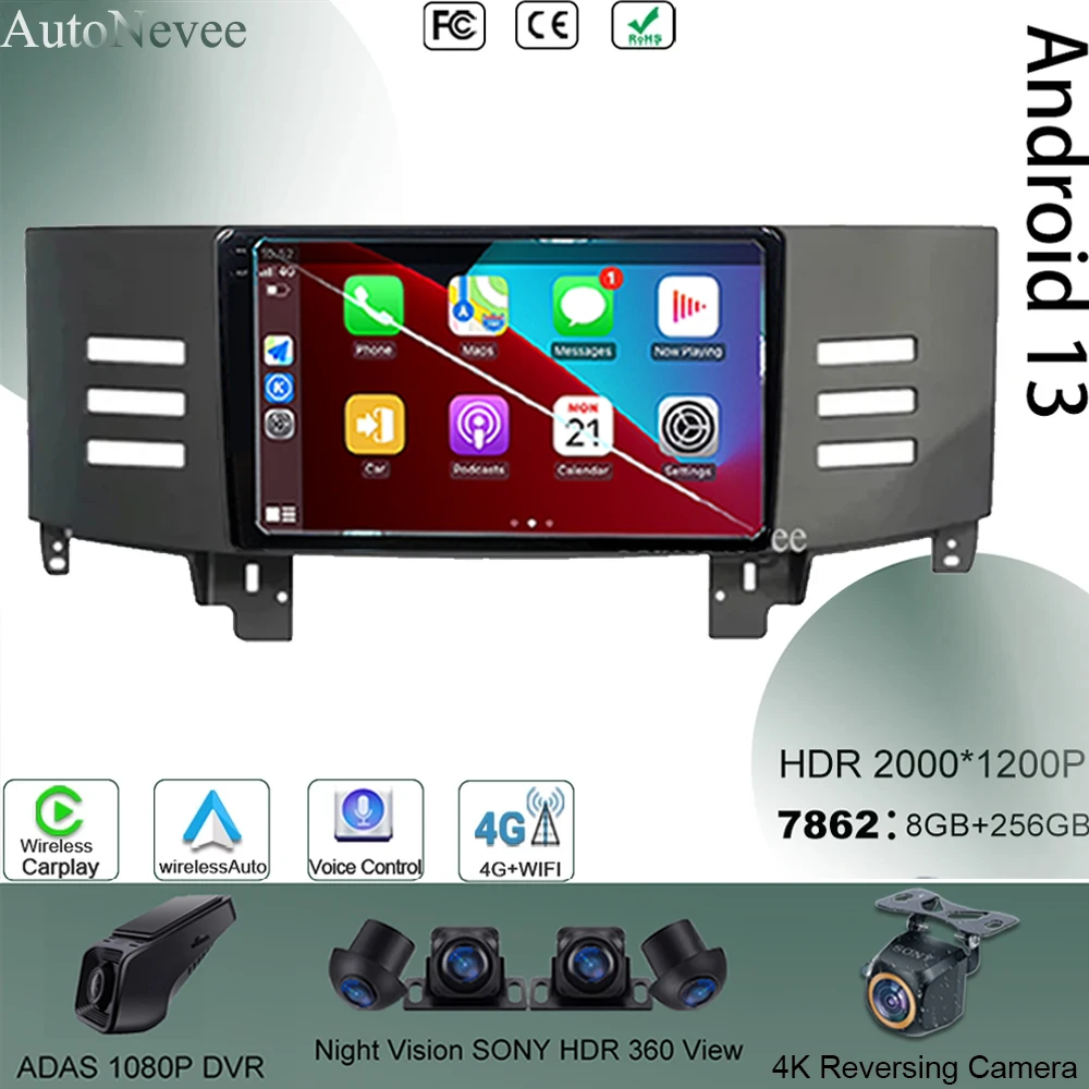 Автомагнитола на Android для Toyota Reiz Mark X 2005-2009, автомобильное радио, GPS-навигация, стерео, мультимедийный видеоплеер, экран Wi-Fi, сенсорный экран 2din
Автомагнитола на Android для Toyota Reiz Mark X 2005-2009, автомобильное радио, GPS-навигация, стерео, мультимедийный видеоплеер, экран Wi-Fi, сенсорный экран 2din