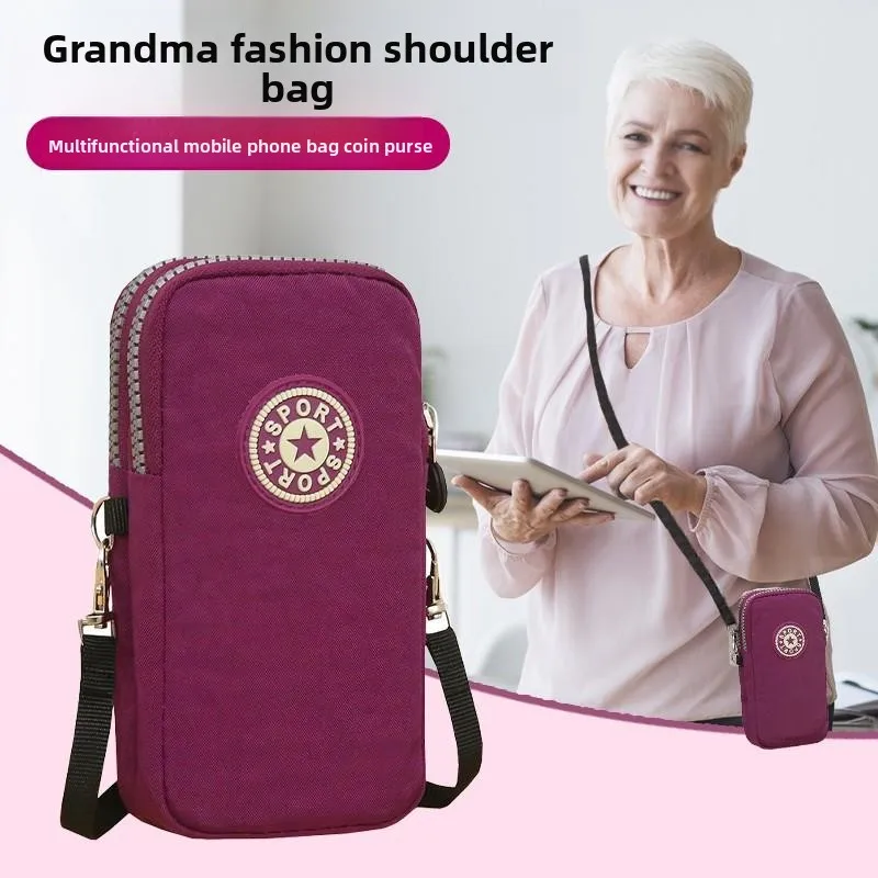 Anti-Lost Mobile Phone Hanging Bag for Elderly Women Neck Strap Mobile Phone Case Purse Portable Lightweight Handbag
Anti-Lost Mobile Phone Hanging Bag for Elderly Women Neck Strap Mobile Phone Case Purse Portable Lightweight Handbag