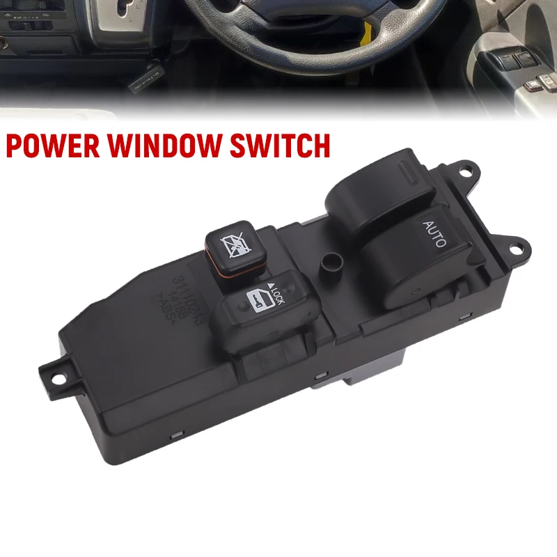 84820-26201 Front Master Window Switch For Toyota Hiace KDH20 TRH20 2006 2007 2008 2009 2010 2011 2012 2013 RHD Black Replace
84820-26201 Front Master Window Switch For Toyota Hiace KDH20 TRH20 2006 2007 2008 2009 2010 2011 2012 2013 RHD Black Replace