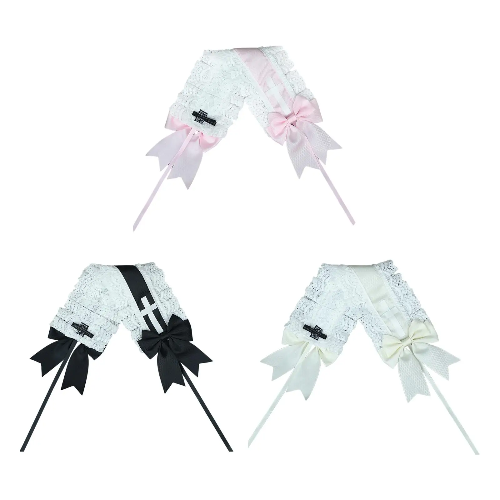 Hair Hoop Lace Bow Headwear Headdress Fashion Stylish Hair Accessories Halloween Party Costume Headband for Bridal Party
Hair Hoop Lace Bow Headwear Headdress Fashion Stylish Hair Accessories Halloween Party Costume Headband for Bridal Party