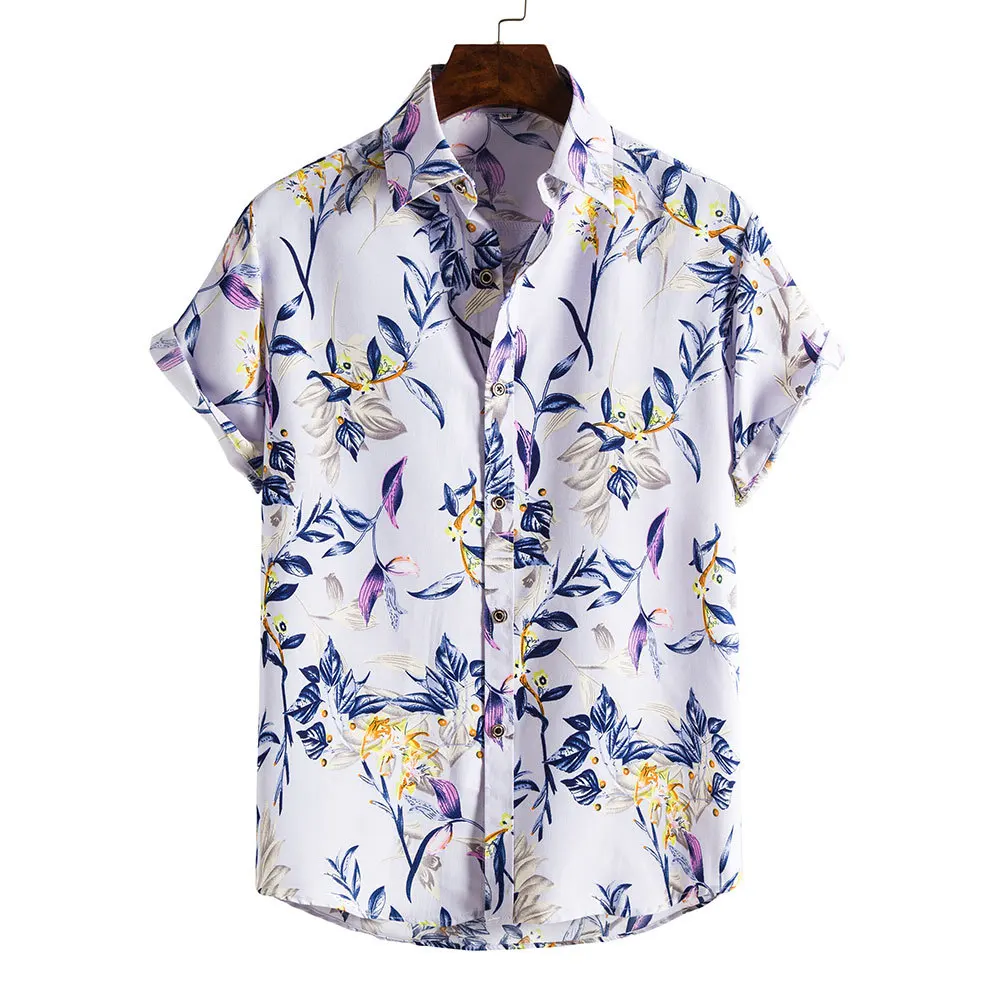 3D Flower Pattern Men's Shirts Beach Vacation Style Hawaiian Shirt Fashion Lapel Short Sleeve Tops Summer Casual Clothing
3D Flower Pattern Men's Shirts Beach Vacation Style Hawaiian Shirt Fashion Lapel Short Sleeve Tops Summer Casual Clothing