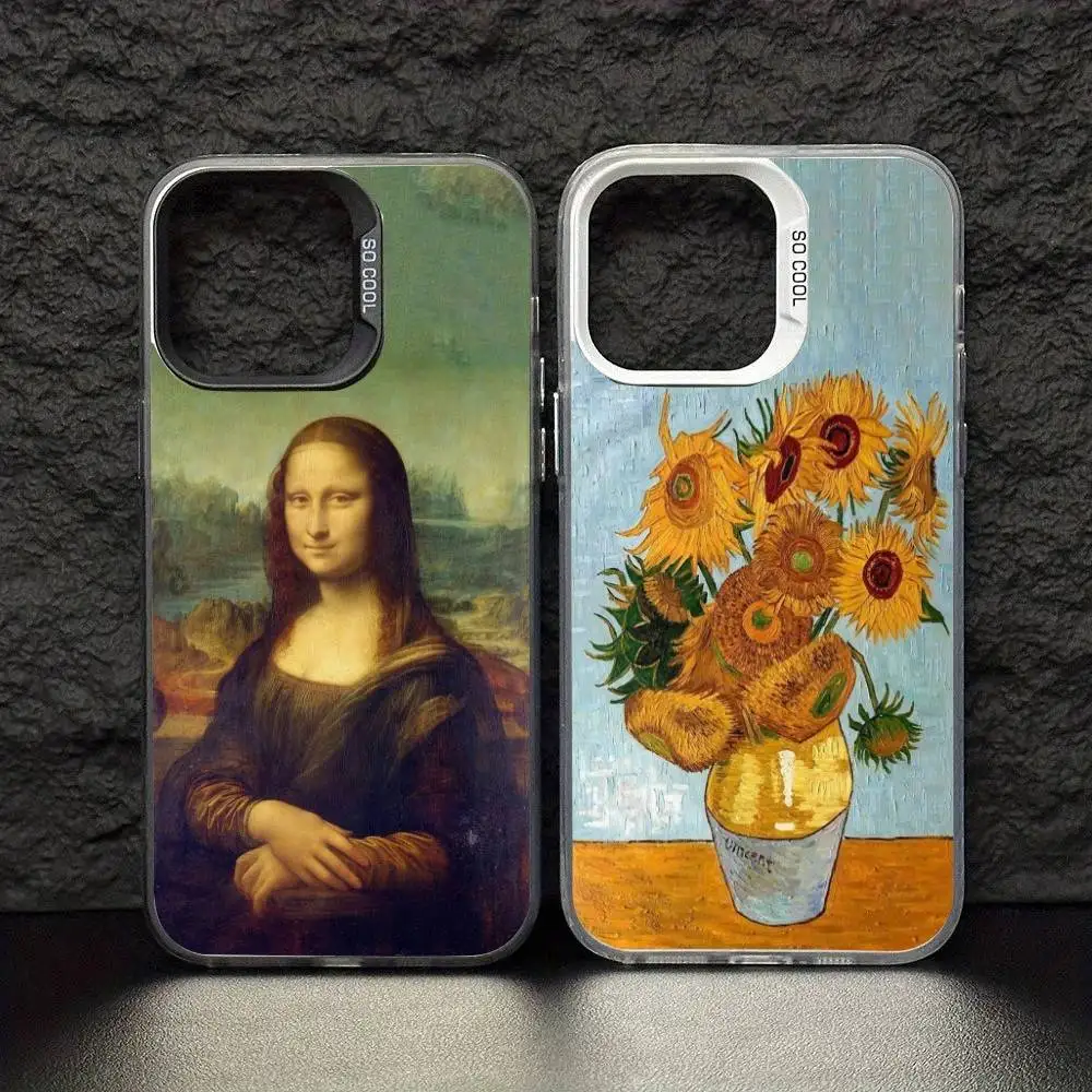 World Famous Paints Mona Lisa Phone Case Color Silver Shell For IPhone 17 16 15 14 13 12 11 Pro Max Plus
World Famous Paints Mona Lisa Phone Case Color Silver Shell For IPhone 17 16 15 14 13 12 11 Pro Max Plus
