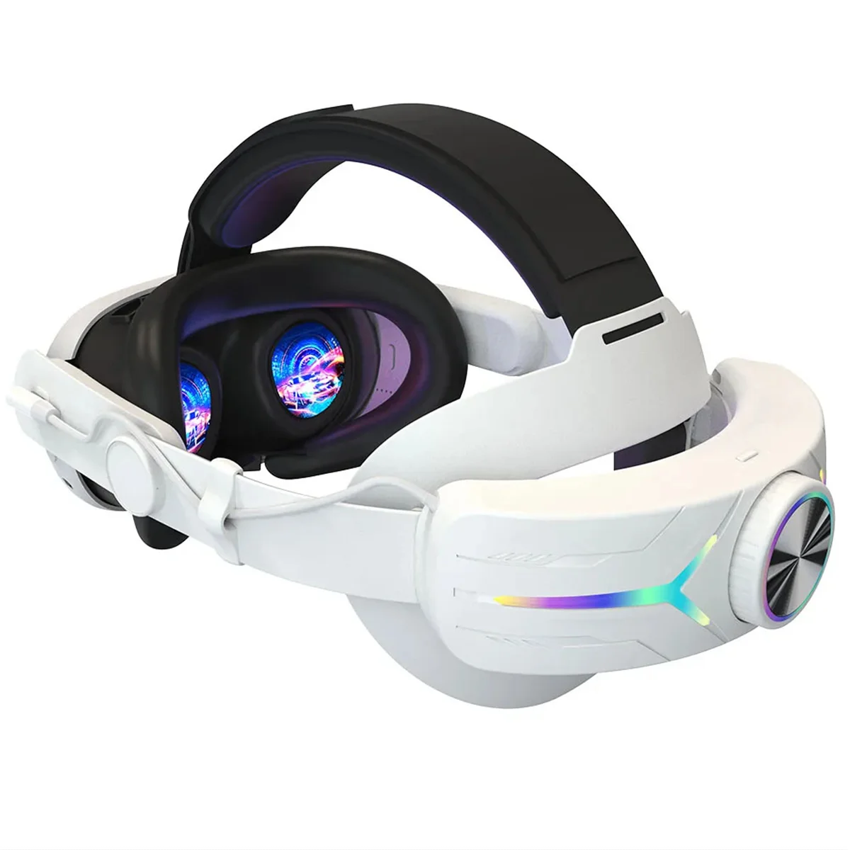 AU47-VR ремешок на голову для Meta Quest 3, губчатый головной убор, гарнитура с зарядкой RGB, встроенные аккумуляторы 8000 мАч, аксессуары VR-белый
AU47-VR ремешок на голову для Meta Quest 3, губчатый головной убор, гарнитура с зарядкой RGB, встроенные аккумуляторы 8000 мАч, аксессуары VR-белый