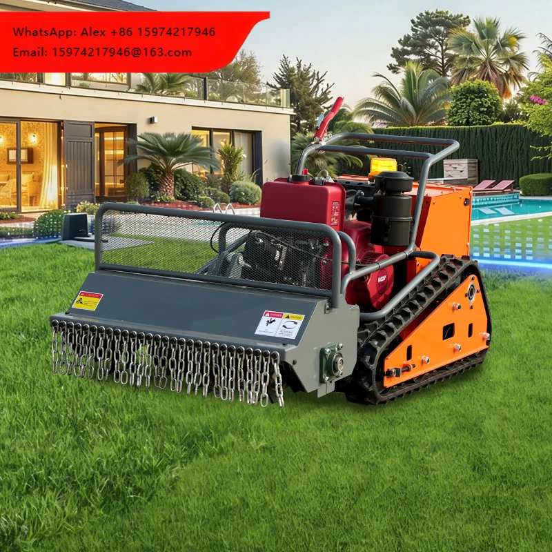 New Hand Lawn Mower Self Propelled Automatic Lawn Robot Mower High Power Remote Controlled Lawn Mower