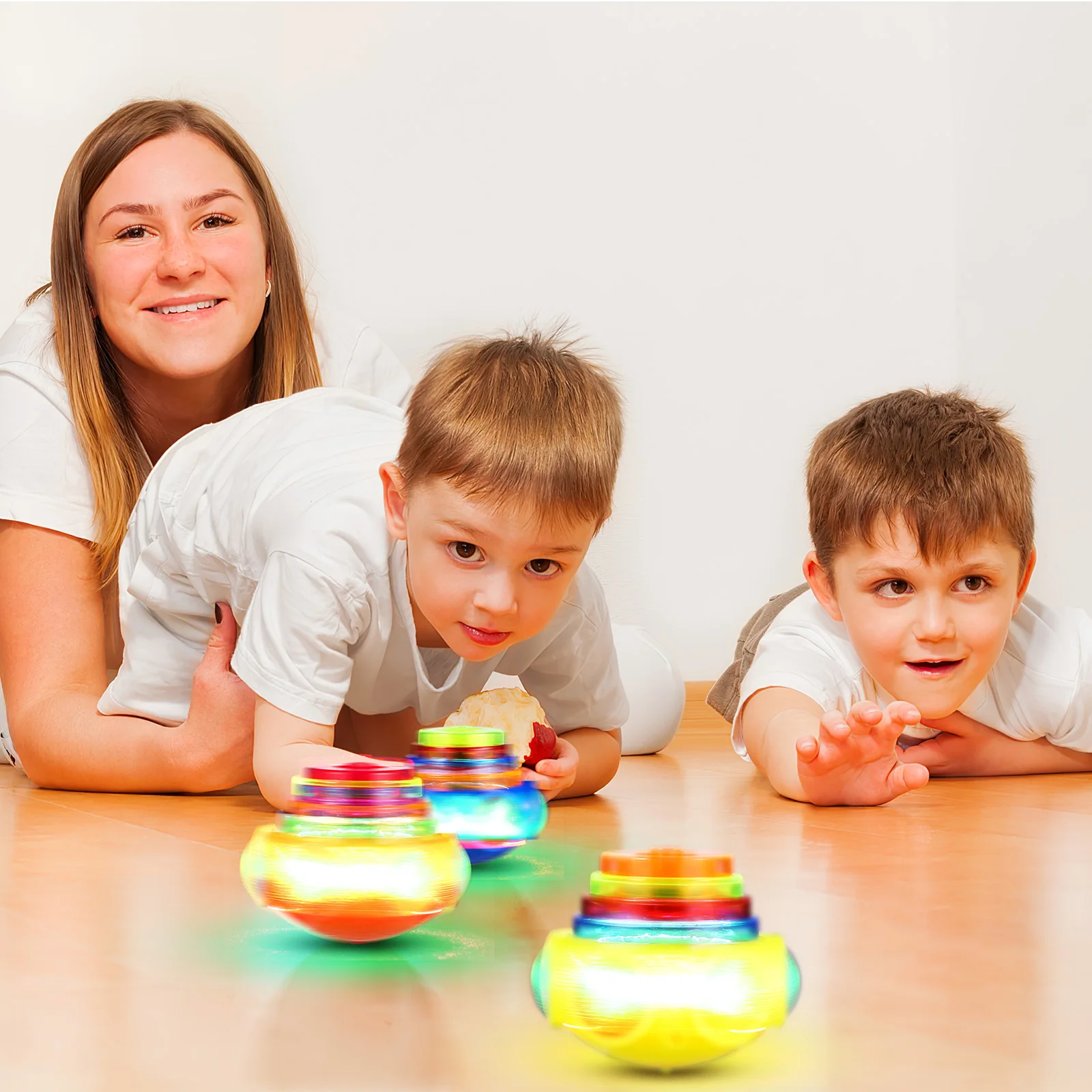 4 pcs Gyro Kids Toys LED Light Sound Random Color Sensory Playthings Boys Girls Children Party Favors for kids
4 pcs Gyro Kids Toys LED Light Sound Random Color Sensory Playthings Boys Girls Children Party Favors for kids