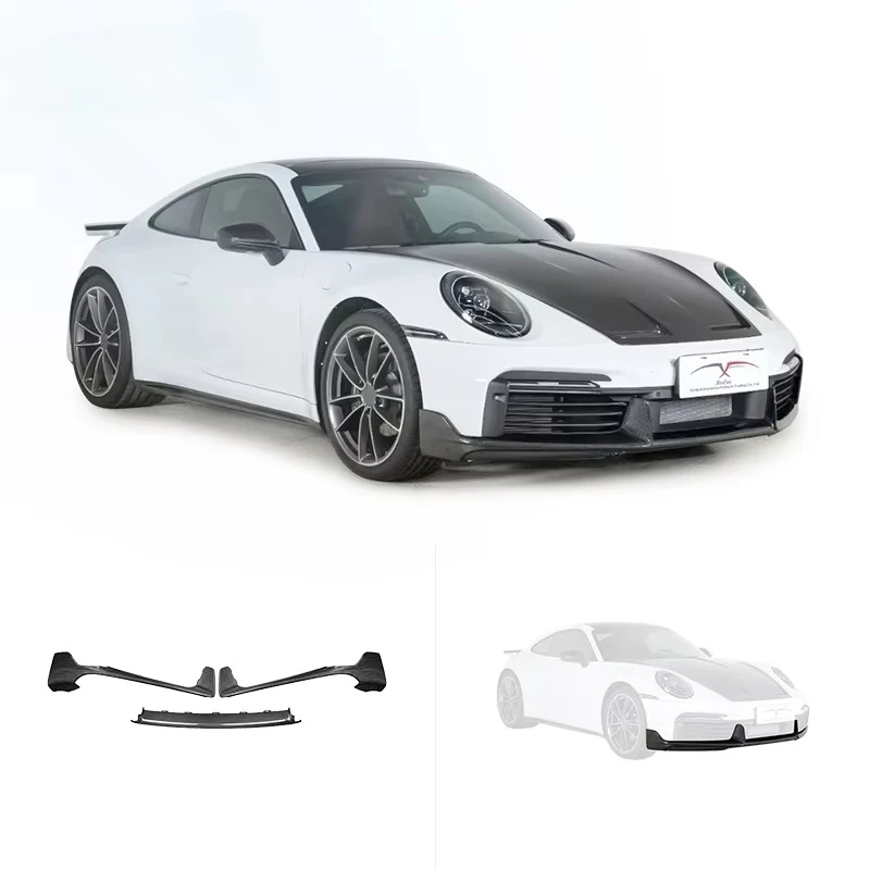 Car Modification SD Style Carbon Fiber Front Bumper Front Lip Front Splitter Suitable for Porsche 911 992 Turbo Body Kit Upgrade
Car Modification SD Style Carbon Fiber Front Bumper Front Lip Front Splitter Suitable for Porsche 911 992 Turbo Body Kit Upgrade
