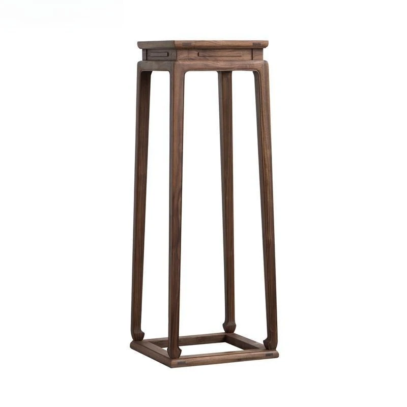 New Chinese flower stand, North American black walnut living room floor-to-ceiling bonsai stand
New Chinese flower stand, North American black walnut living room floor-to-ceiling bonsai stand