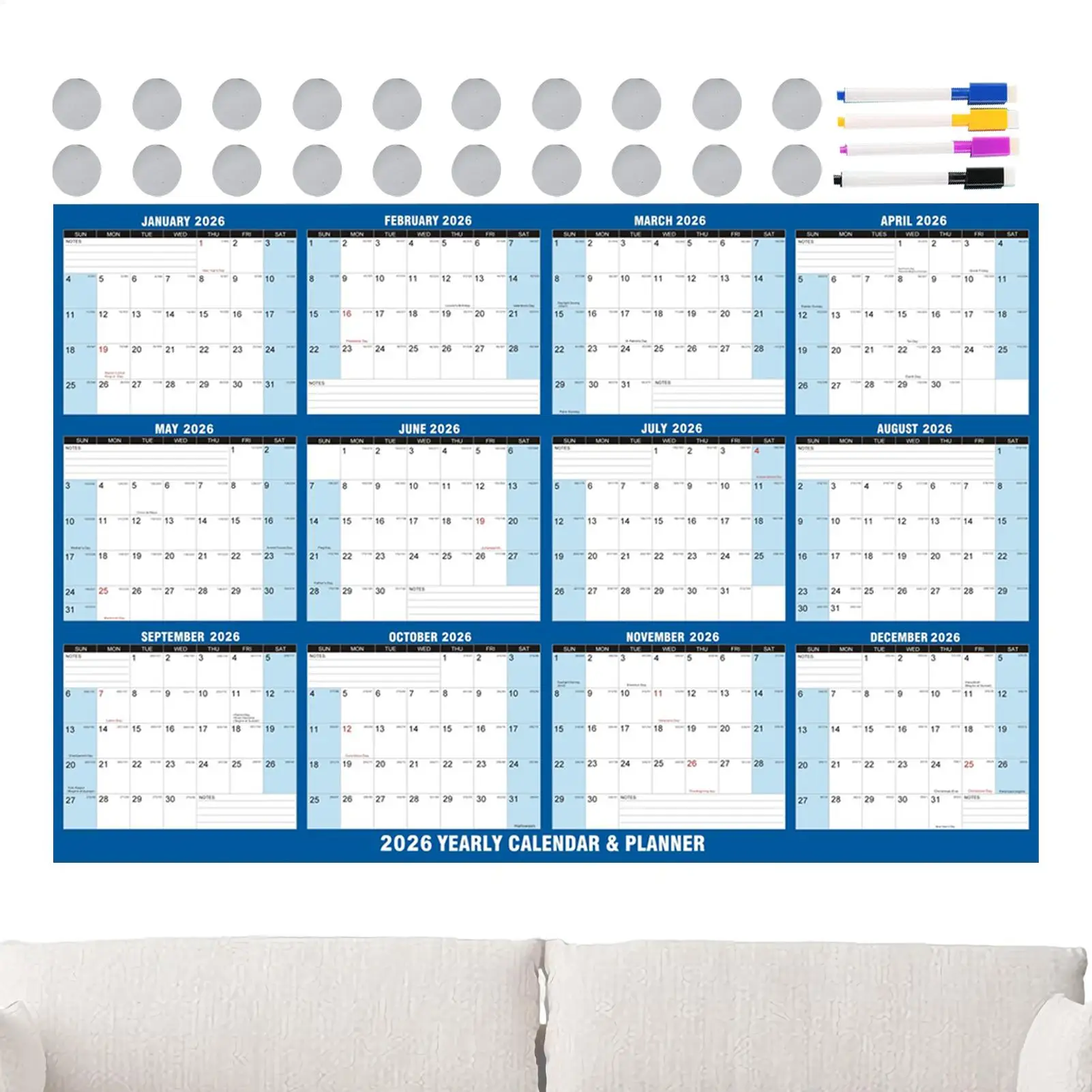 Dry Erase Wall Calendar Reusable Dry Erase Calendar For Refrigerator Whiteboard Blank Organizer Erasable Planner For School 
Dry Erase Wall Calendar Reusable Dry Erase Calendar For Refrigerator Whiteboard Blank Organizer Erasable Planner For School