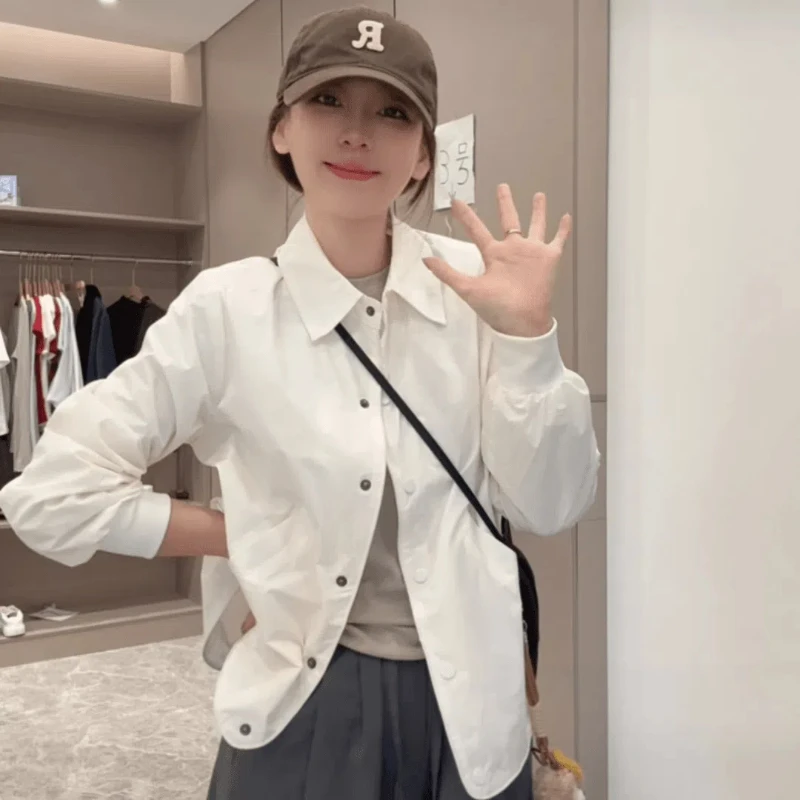 Korean Style Short Jacket Women's New Western-style Casual Jacket Baseball Jacket Thin Assault Jacket
Korean Style Short Jacket Women's New Western-style Casual Jacket Baseball Jacket Thin Assault Jacket