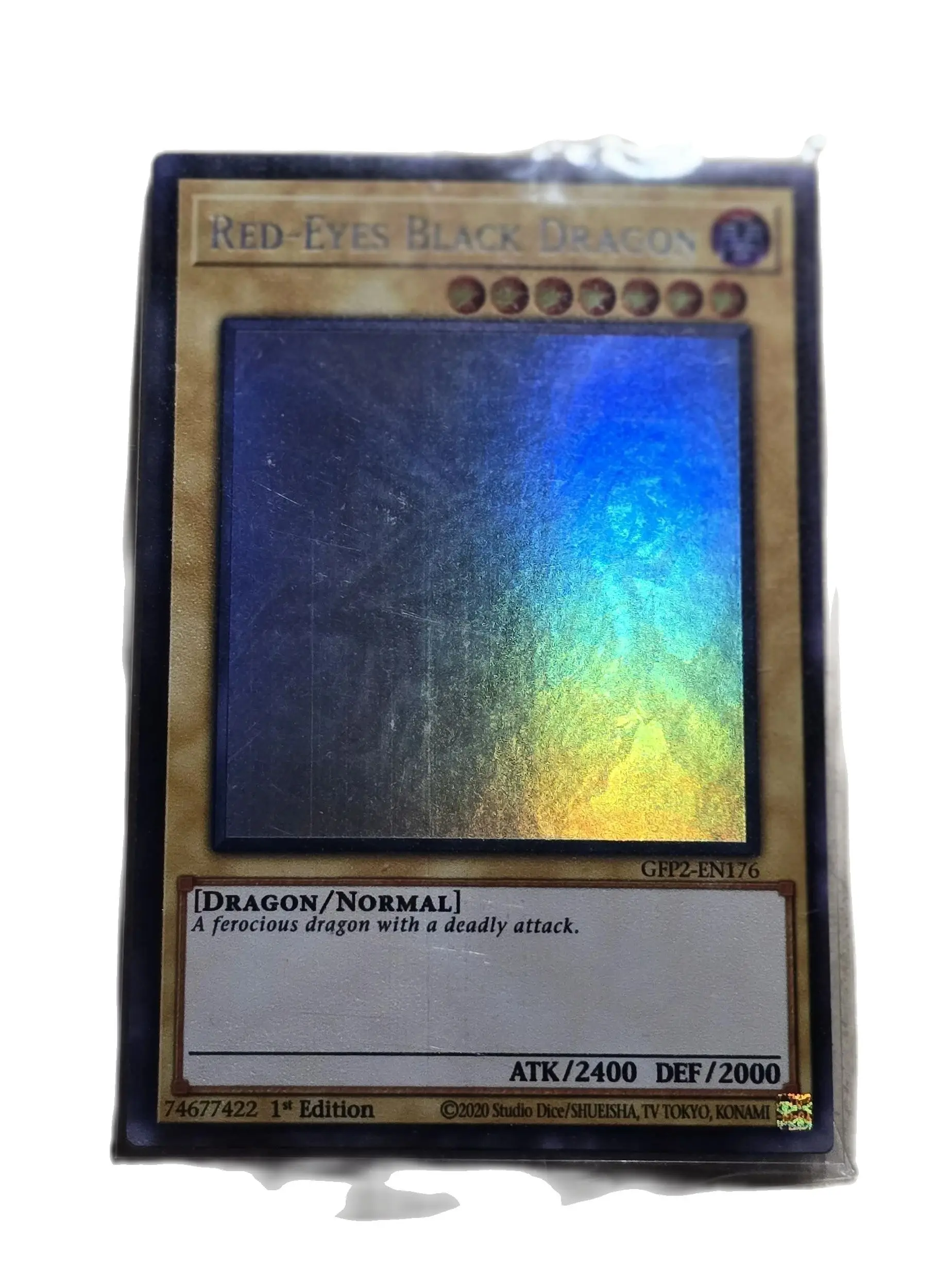 YuGiOh Ghosts From the Past GFP2 Holographic Rare Red-Eyes Black Dragon HR Hobby Collection Gift Toy Card (Not Original)
YuGiOh Ghosts From the Past GFP2 Holographic Rare Red-Eyes Black Dragon HR Hobby Collection Gift Toy Card (Not Original)