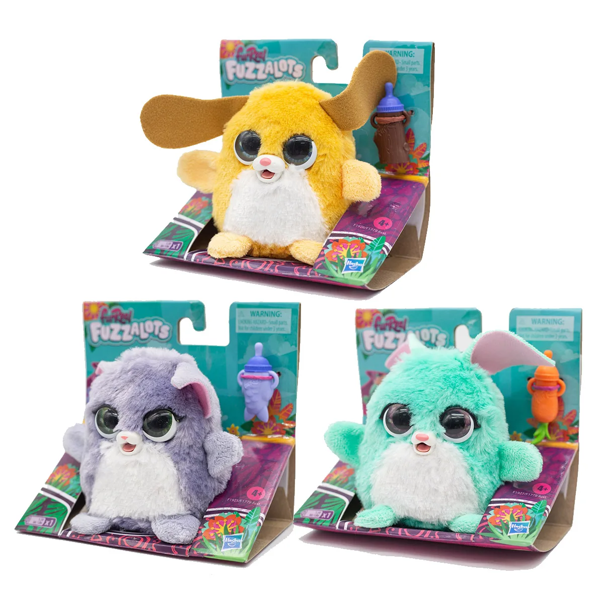 Hasbro FurReal Fuzzalots Interactive Toy Color-Change Moody Heart Kitty Puppy Bunny Scented Feeding Pet with 25+ Sounds
Hasbro FurReal Fuzzalots Interactive Toy Color-Change Moody Heart Kitty Puppy Bunny Scented Feeding Pet with 25+ Sounds