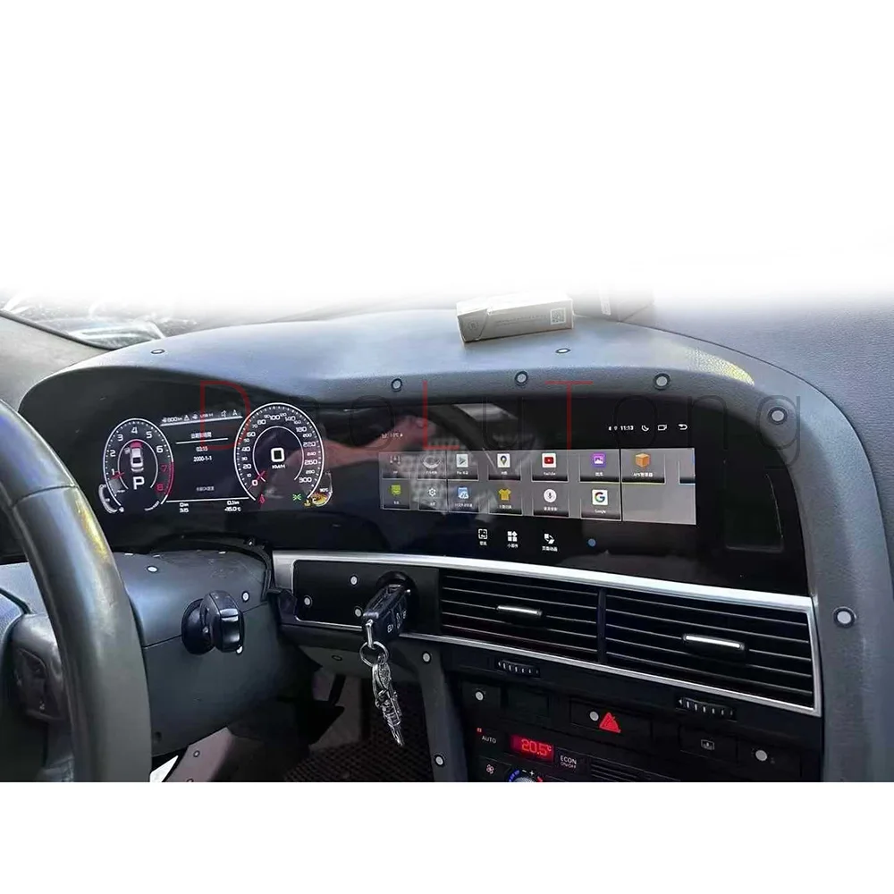 Совершенно новая модернизированная 12,3-дюймовая цифровая приборная панель с Android-радио для Audi A6L 2005-2011 годов
Совершенно новая модернизированная 12,3-дюймовая цифровая приборная панель с Android-радио для Audi A6L 2005-2011 годов