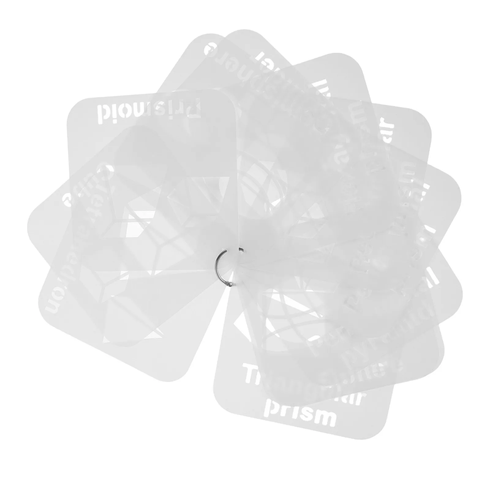 12Pcs Geometric Shape Stencils for Plastic Reusable Drawing Templates Art Supplies for Creative Projects Home
12Pcs Geometric Shape Stencils for Plastic Reusable Drawing Templates Art Supplies for Creative Projects Home