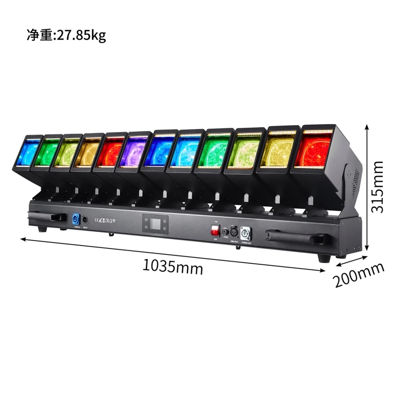 2 шт. светодиодных прожекторов для дискотек 12x60W с зумом, RGBW, 4-в-1, с LED-лампами
2 шт. светодиодных прожекторов для дискотек 12x60W с зумом, RGBW, 4-в-1, с LED-лампами