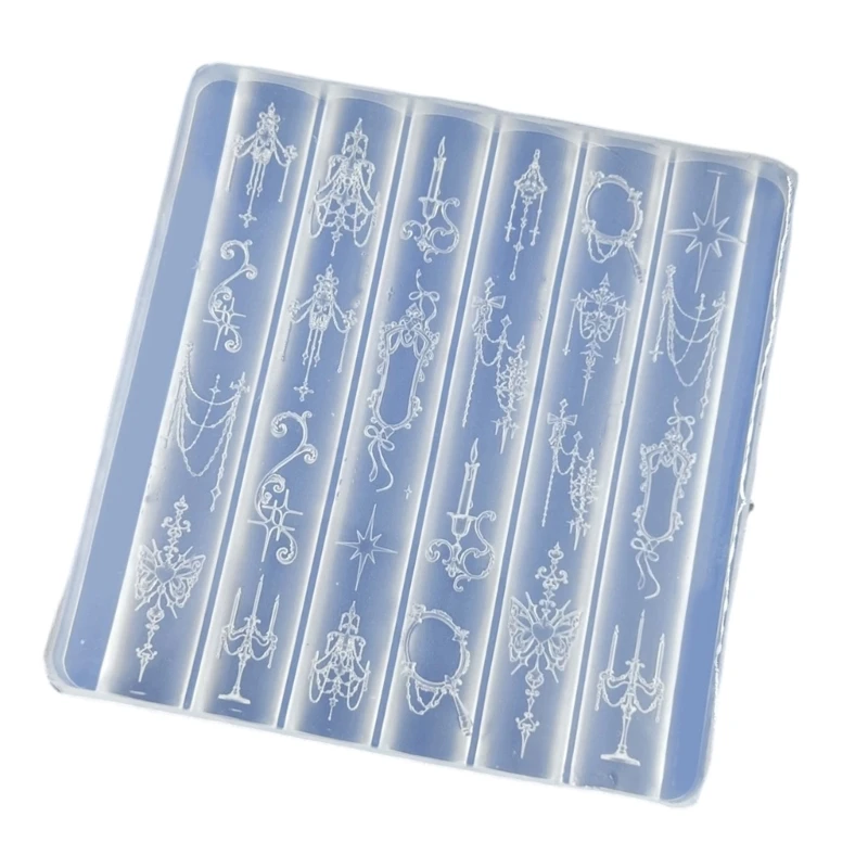 Q6PF Practical Art Moulds Retro Theme Art Template Moulds Silicone Texture
Q6PF Practical Art Moulds Retro Theme Art Template Moulds Silicone Texture