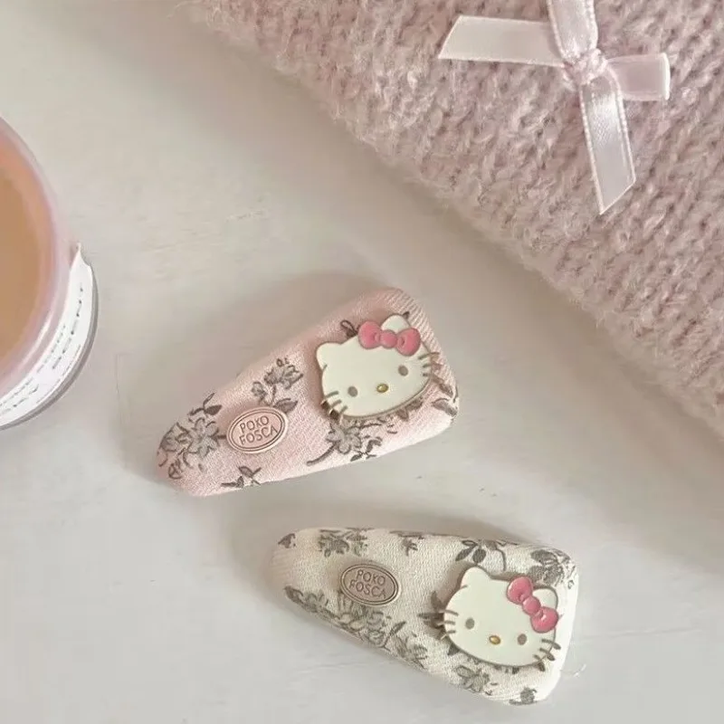 Hello Kitty Hairpin Cartoon Figure Fresh Good-looking Side Clip Fashion Delicate Versatile Hairpin Children Hair Accessories
Hello Kitty Hairpin Cartoon Figure Fresh Good-looking Side Clip Fashion Delicate Versatile Hairpin Children Hair Accessories
