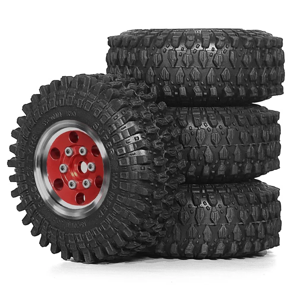 4-Pack 55mm (1.0inch) Metal Wheel Hub Tires | Anti-Lock Climbing Kit | Suitable for 1/18 1/24 Trx4M Scx24 Remote Control Climbing Car Upgrade
4-Pack 55mm (1.0inch) Metal Wheel Hub Tires | Anti-Lock Climbing Kit | Suitable for 1/18 1/24 Trx4M Scx24 Remote Control Climbing Car Upgrade