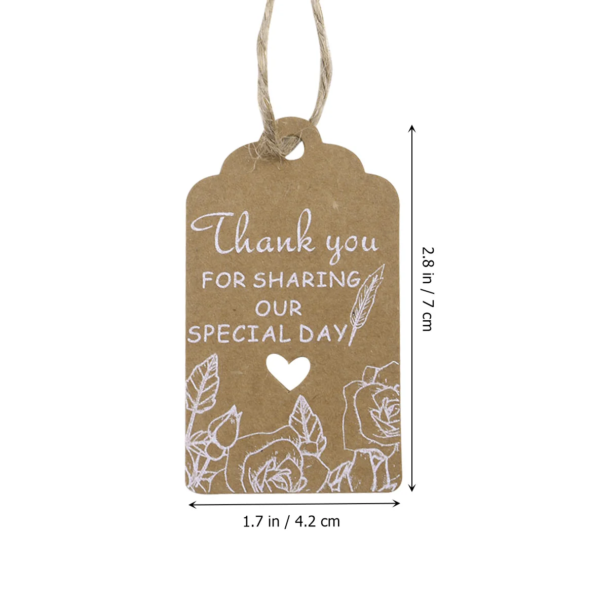 100pcs Paper Tags for Wedding Favors Party Party Favor Gift Tags Gifts Valentine Decorations Heart Cutouts Boxes Bags
100pcs Paper Tags for Wedding Favors Party Party Favor Gift Tags Gifts Valentine Decorations Heart Cutouts Boxes Bags