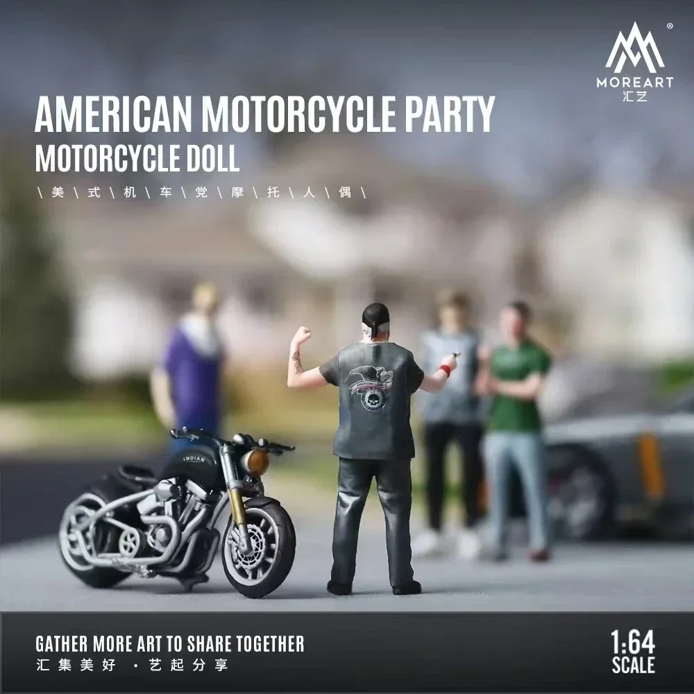 MoreArt 1:64, американская модель мотоцикла, Мужская коллекция фигурок из смолы, дисплей
MoreArt 1:64, американская модель мотоцикла, Мужская коллекция фигурок из смолы, дисплей