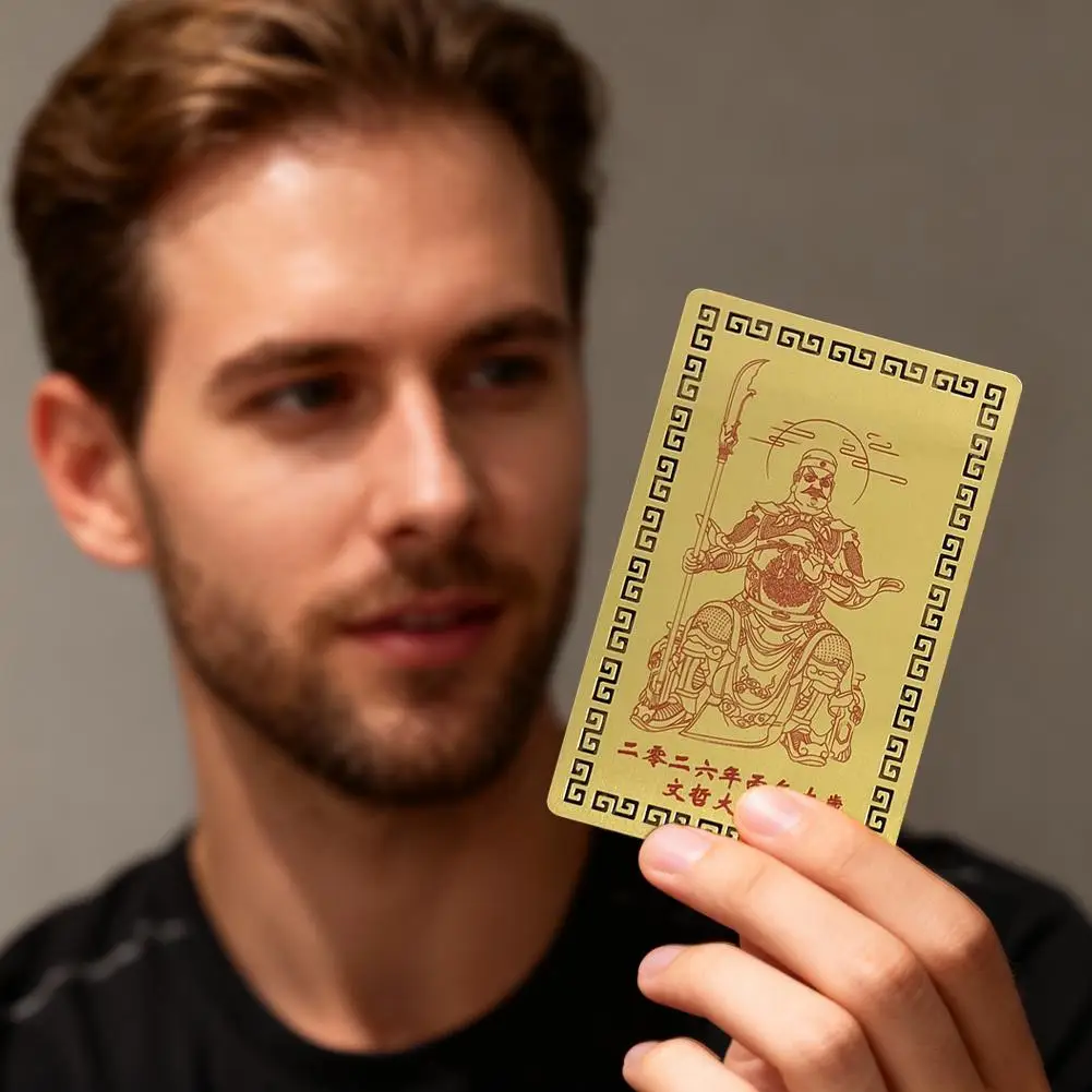 2026 Tai Sui Amulet Card Feng Shui Prayer Gold Card Protection Bring Buddha Wealth And Gift Treasure Safe Amulet Exorcism I W0A7
2026 Tai Sui Amulet Card Feng Shui Prayer Gold Card Protection Bring Buddha Wealth And Gift Treasure Safe Amulet Exorcism I W0A7