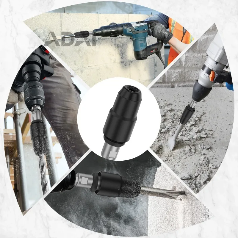 Handle tools for concrete and excavation, drill bit adapters, SDS Plus to SDS Max adapters, used for rotary hammer drills,
Handle tools for concrete and excavation, drill bit adapters, SDS Plus to SDS Max adapters, used for rotary hammer drills,