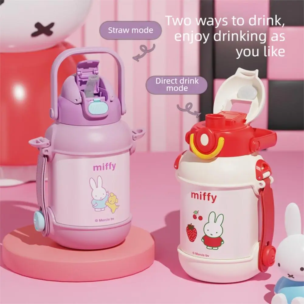 Miffy Heat Preservation Cup Sports Water Cup Girls High School Appearance Level Double Drinking Cup Large Capacity Straw Cup
Miffy Heat Preservation Cup Sports Water Cup Girls High School Appearance Level Double Drinking Cup Large Capacity Straw Cup