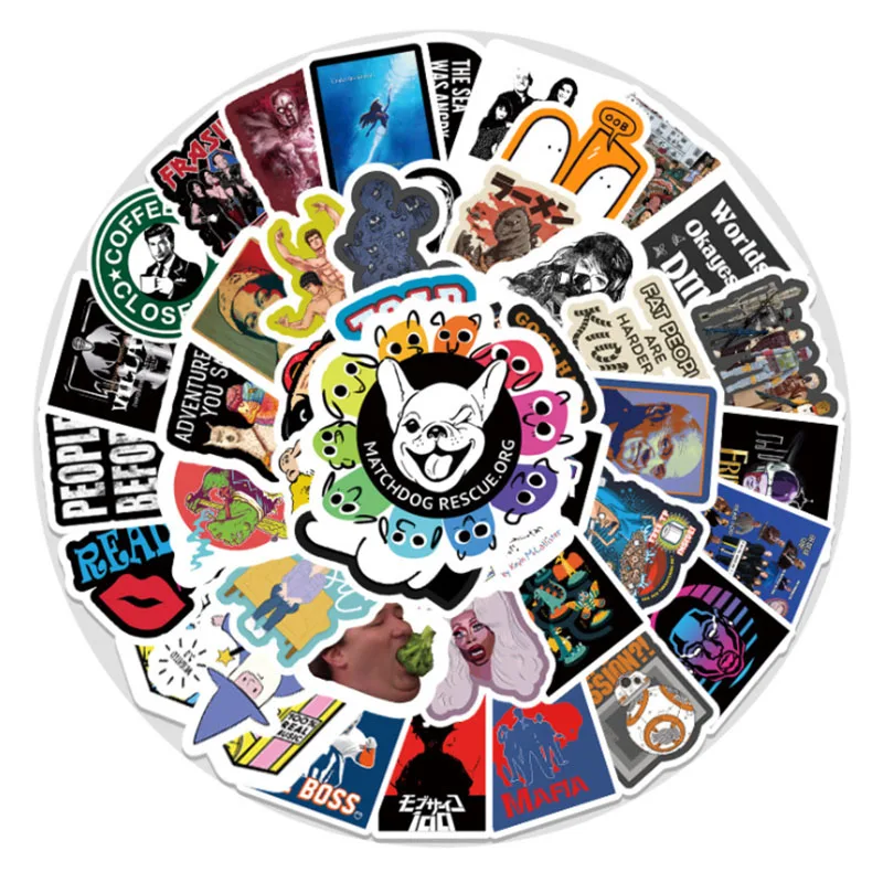 10/30/50pcs Humor Funny Cartoon Graffiti Stickers Waterproof Travel Scrapbook Diy Kids Toys Phone Laptop Luggage Stickers
10/30/50pcs Humor Funny Cartoon Graffiti Stickers Waterproof Travel Scrapbook Diy Kids Toys Phone Laptop Luggage Stickers