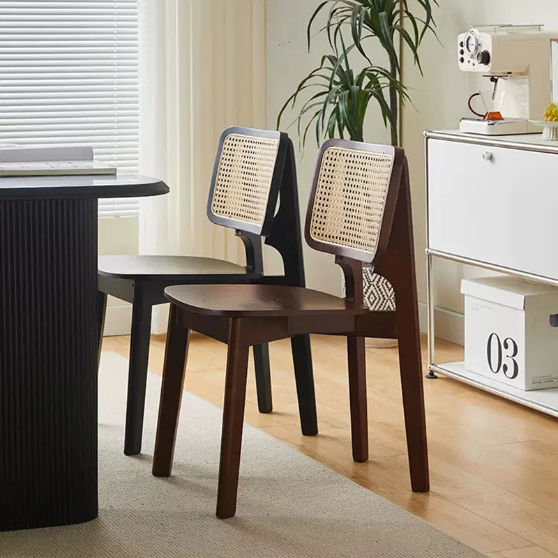 Medieval rattan dining chair home modern rattan chair Nordic backrest chair
Medieval rattan dining chair home modern rattan chair Nordic backrest chair