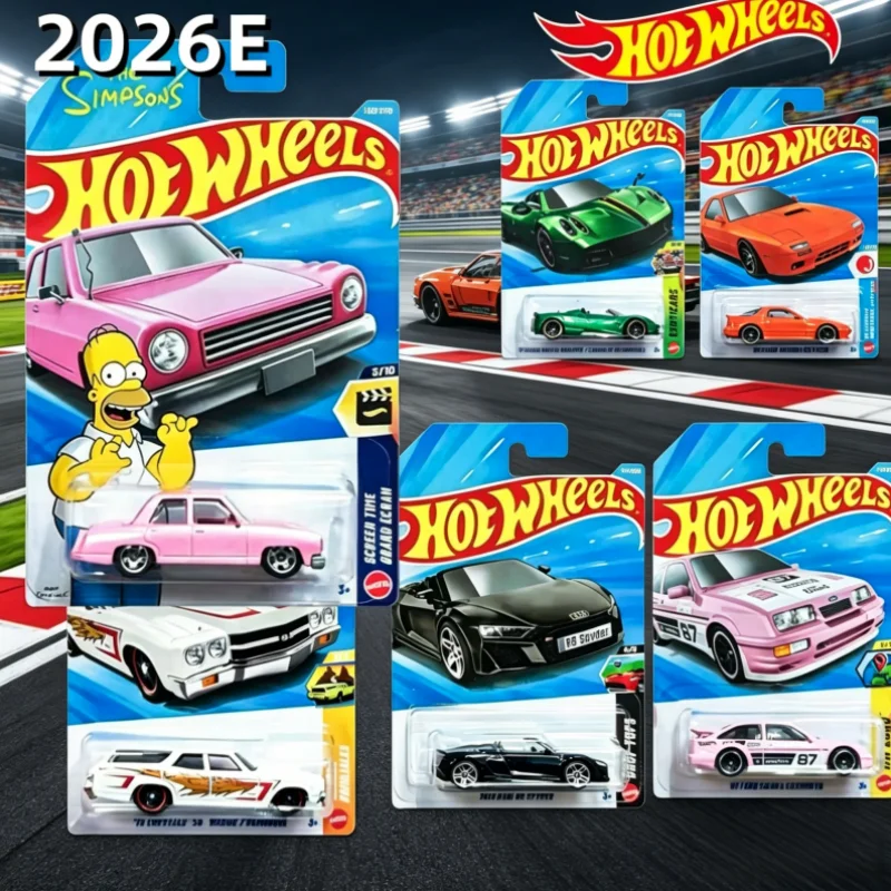 2026 Hot Wheels E 1/64 Mainline Series Case Simpsons Pagani Audi Mazda Dodge Collectible Die-cast Vehicle Model Toy Car
2026 Hot Wheels E 1/64 Mainline Series Case Simpsons Pagani Audi Mazda Dodge Collectible Die-cast Vehicle Model Toy Car