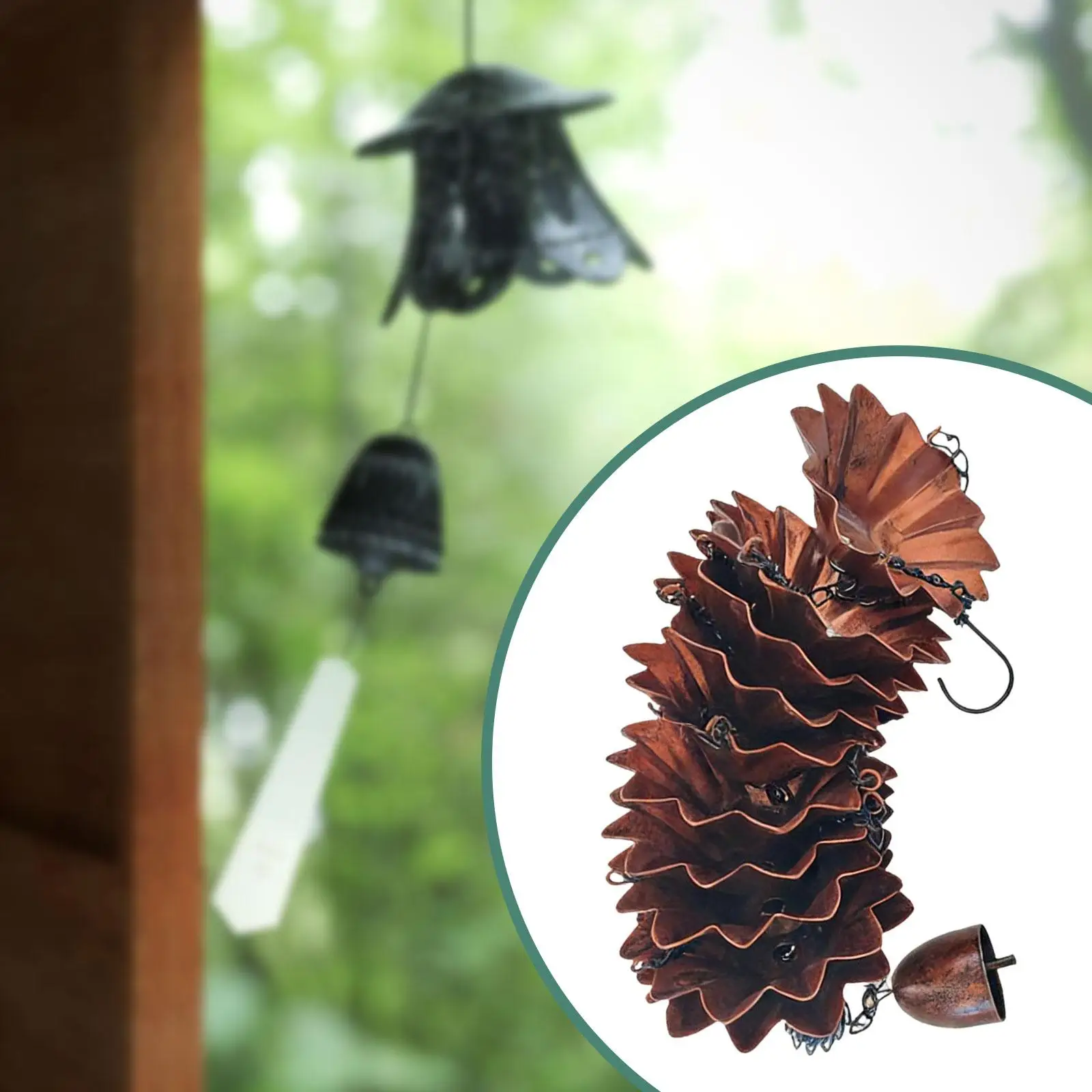 Дождевые цепи: Прочные садовые ветряные колокольчики-дождевики для навесов, двора, карнизов, дренажа и наружных водосточных труб
Дождевые цепи: Прочные садовые ветряные колокольчики-дождевики для навесов, двора, карнизов, дренажа и наружных водосточных труб