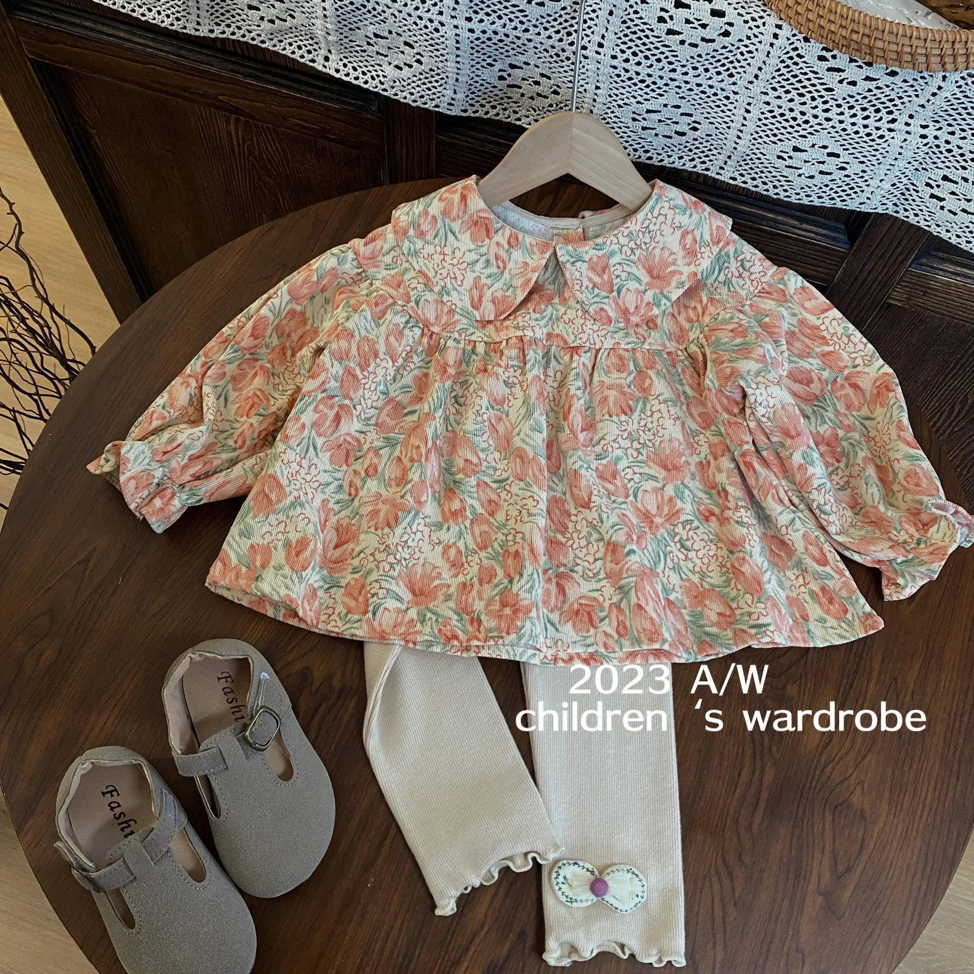 Girls Shirts 2024 Autumn New Childrens Wear Korean Style Girl Baby Foreign Style Printed Flowers Lapel Shirt Casual Simple Daily
Girls Shirts 2024 Autumn New Childrens Wear Korean Style Girl Baby Foreign Style Printed Flowers Lapel Shirt Casual Simple Daily