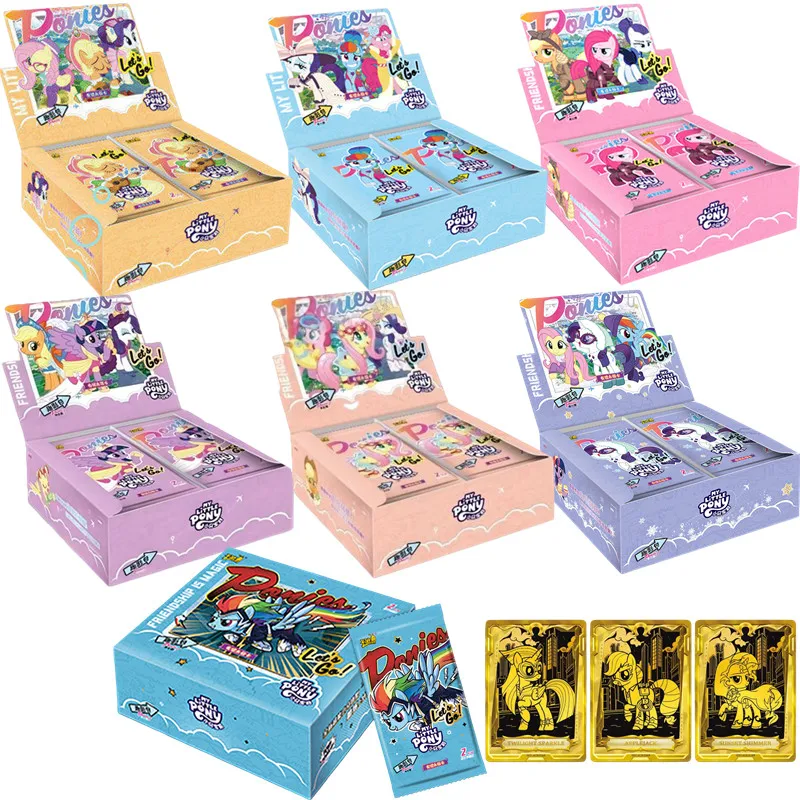 KAYOU Genuine My Little Pony Twilight Sparkle Pinkie Pie Rarity Applejack Anime Figure Fun Film Game Collectible Cards Toy Gift
KAYOU Genuine My Little Pony Twilight Sparkle Pinkie Pie Rarity Applejack Anime Figure Fun Film Game Collectible Cards Toy Gift