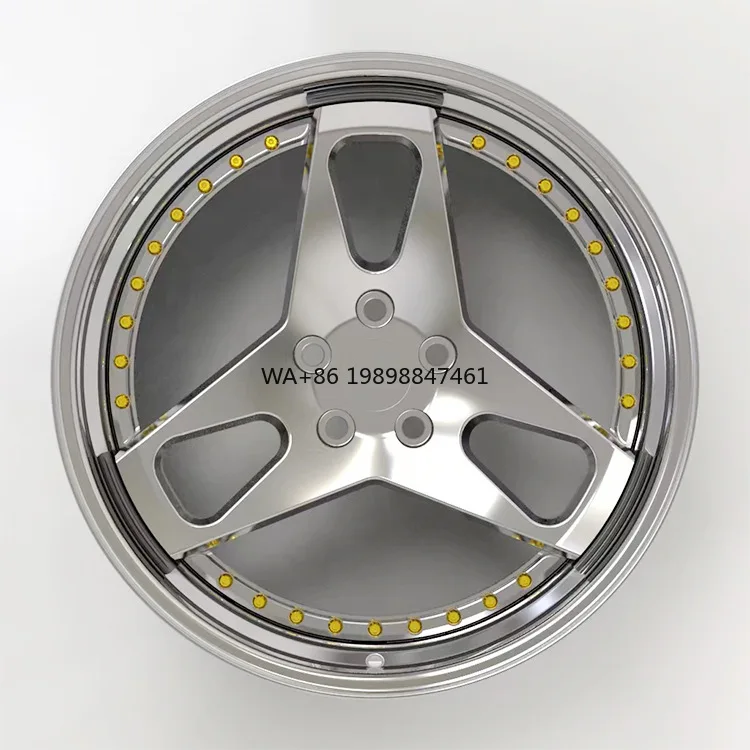for New Two-Piece 22-Inch Automotive Aluminum Wheel Three-Spoke DesignLuxury high-end customization
for New Two-Piece 22-Inch Automotive Aluminum Wheel Three-Spoke DesignLuxury high-end customization