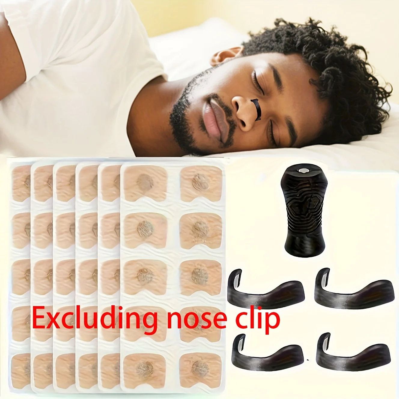 Gentle And Slow Snoring Magnetic Suction Women's Anti Snoring Nose Patch Set Beauty Sleep Assistance Breathing Assistanc H2636-7
Gentle And Slow Snoring Magnetic Suction Women's Anti Snoring Nose Patch Set Beauty Sleep Assistance Breathing Assistanc H2636-7